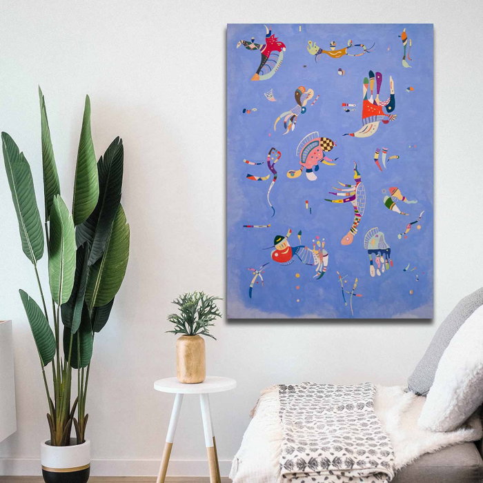 Wallity 70100KANDINSKY033 Vasili Kandinsky Lienzo Decorativo Multicolor 70 x 100 cm Wallity 70100KANDINSKY033 Vasili Kandinsky Lienzo Decorativo Multicolor 70 x 100 cm